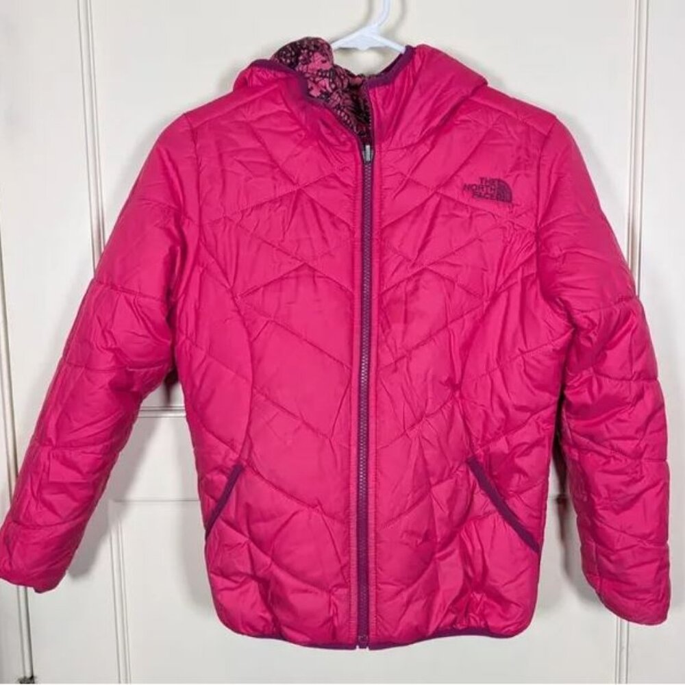 Never Used. The North Face Girls Reversible Puffer. Size L - Girls 14/16